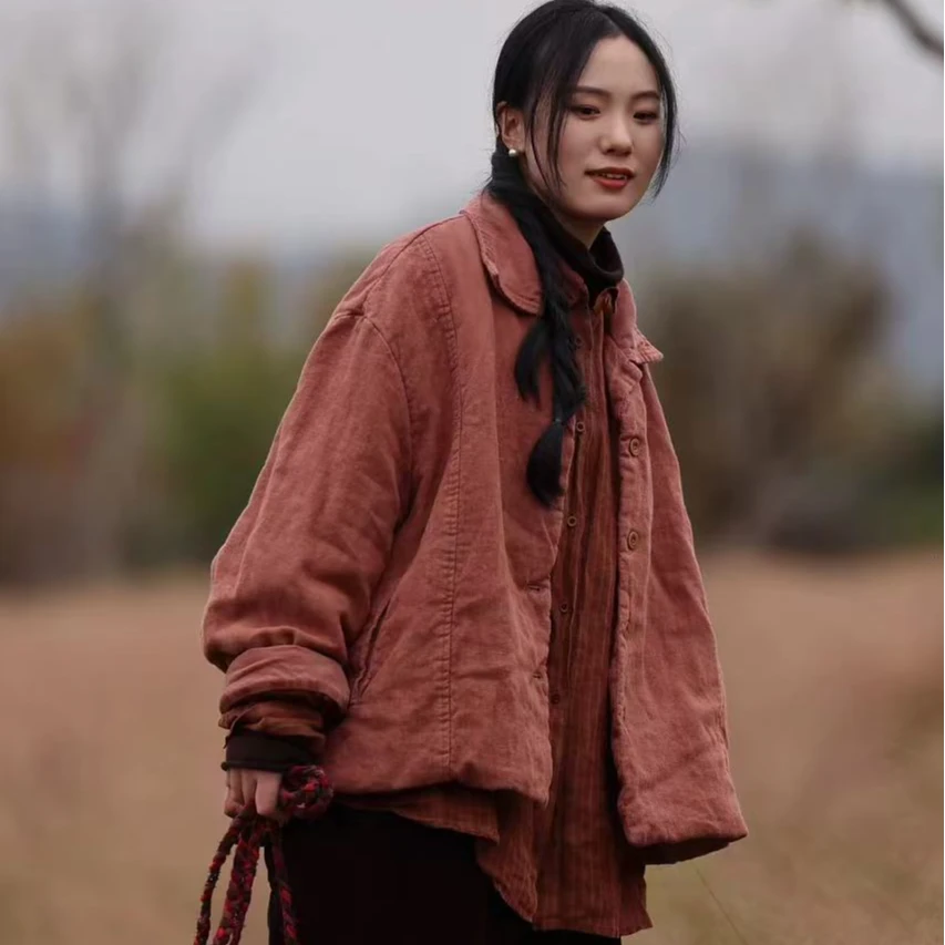 313衣路亚麻棉衣 63.135