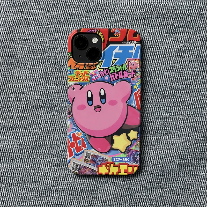 星之卡比苹果15promax高级14硬壳iPhone13菲林12手机壳11个性xs