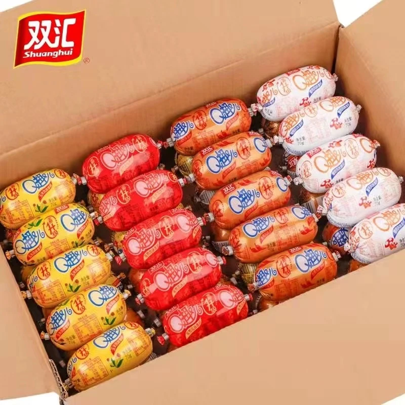 双汇Q趣儿风味蘑菇香辣玉米70g香肠QQ肠多口味泡面拍档美味香肠