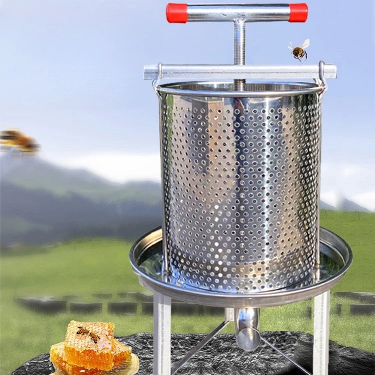 不锈钢榨蜜机压蜜机小型家用土蜂蜜压榨机榨中蜂蜜榨汁打糖榨蜡机