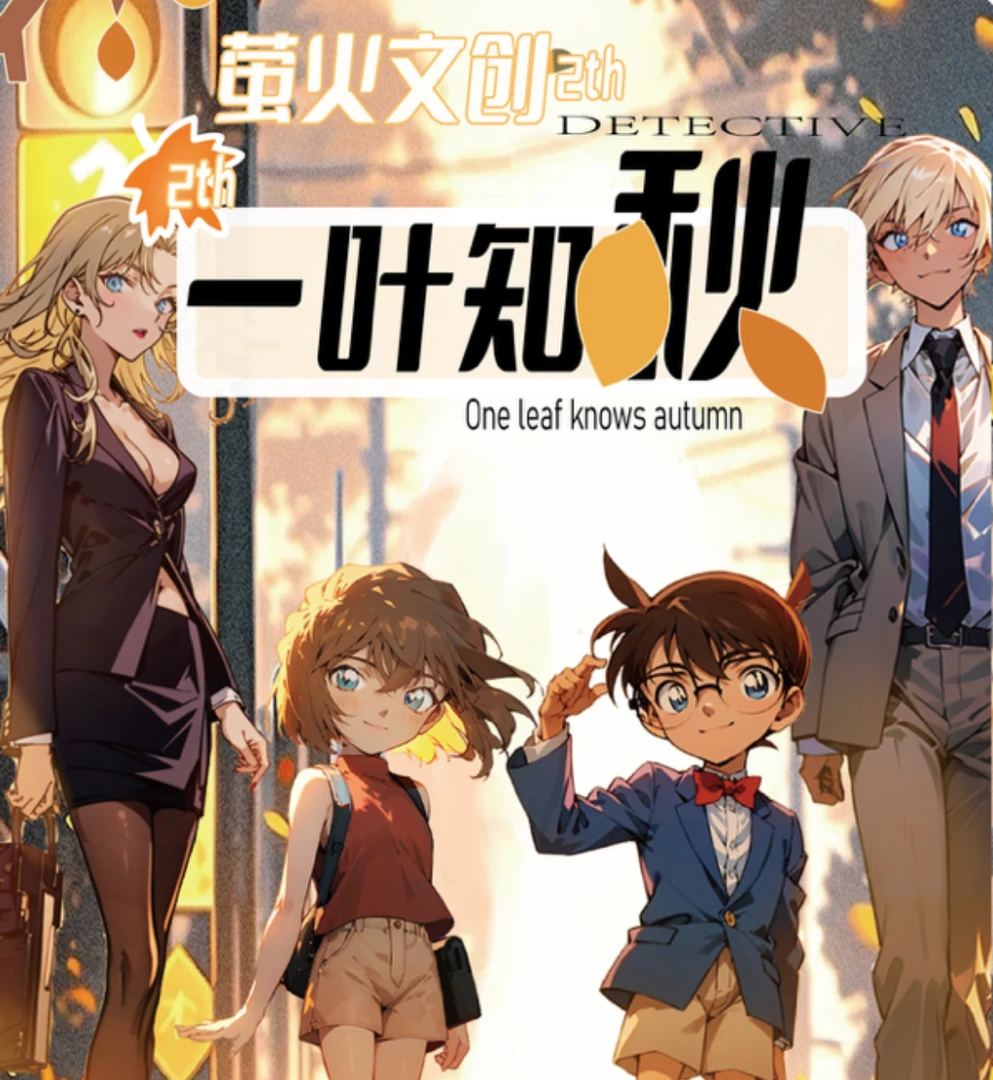 曲奇专属【拆盒】萤火文创 名侦探柯南第二弹 一叶知秋 【主播代拆】