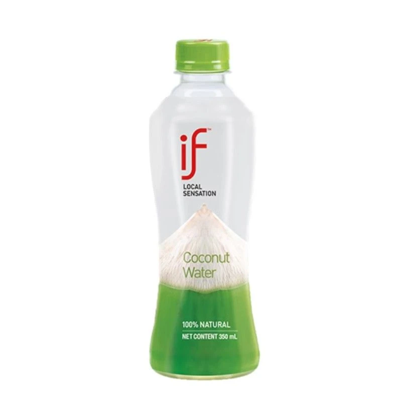 if泰国进口100%纯椰子水350ml/瓶