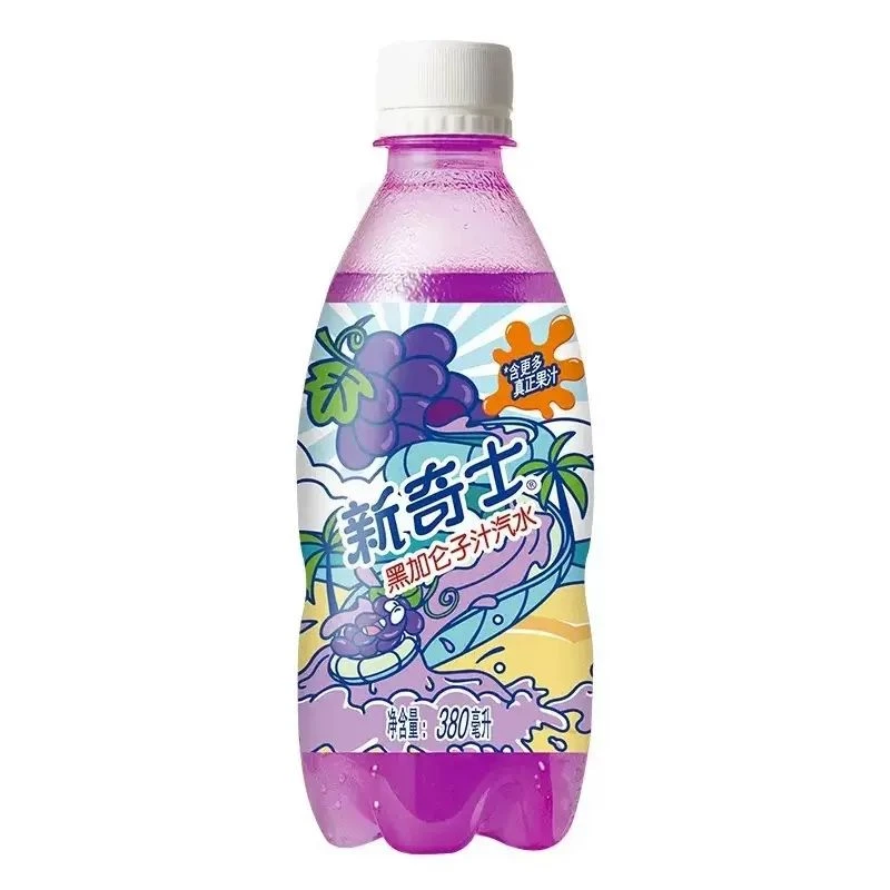 屈臣氏新奇士黑加仑子汁汽水380ml/瓶