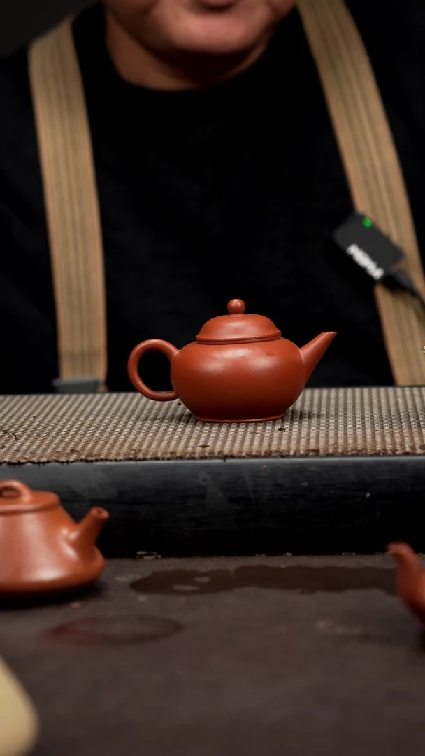 【闪购商品】紫砂茶壶紫砂壶 朱泥水平 150cc
