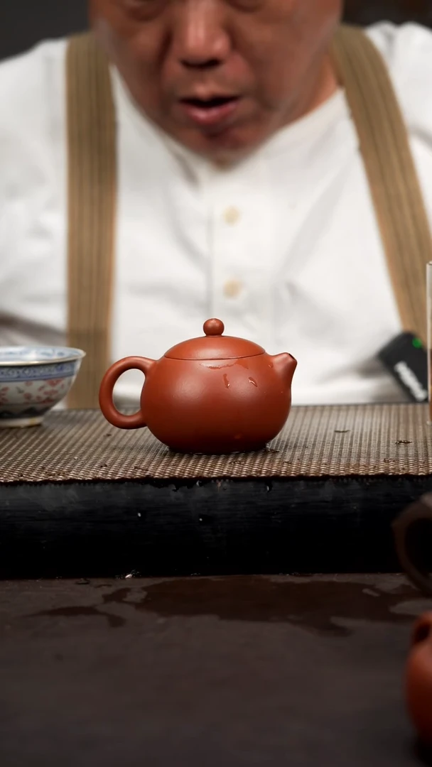 【闪购商品】紫砂茶壶小煤窑朱泥 西施 160cc 024