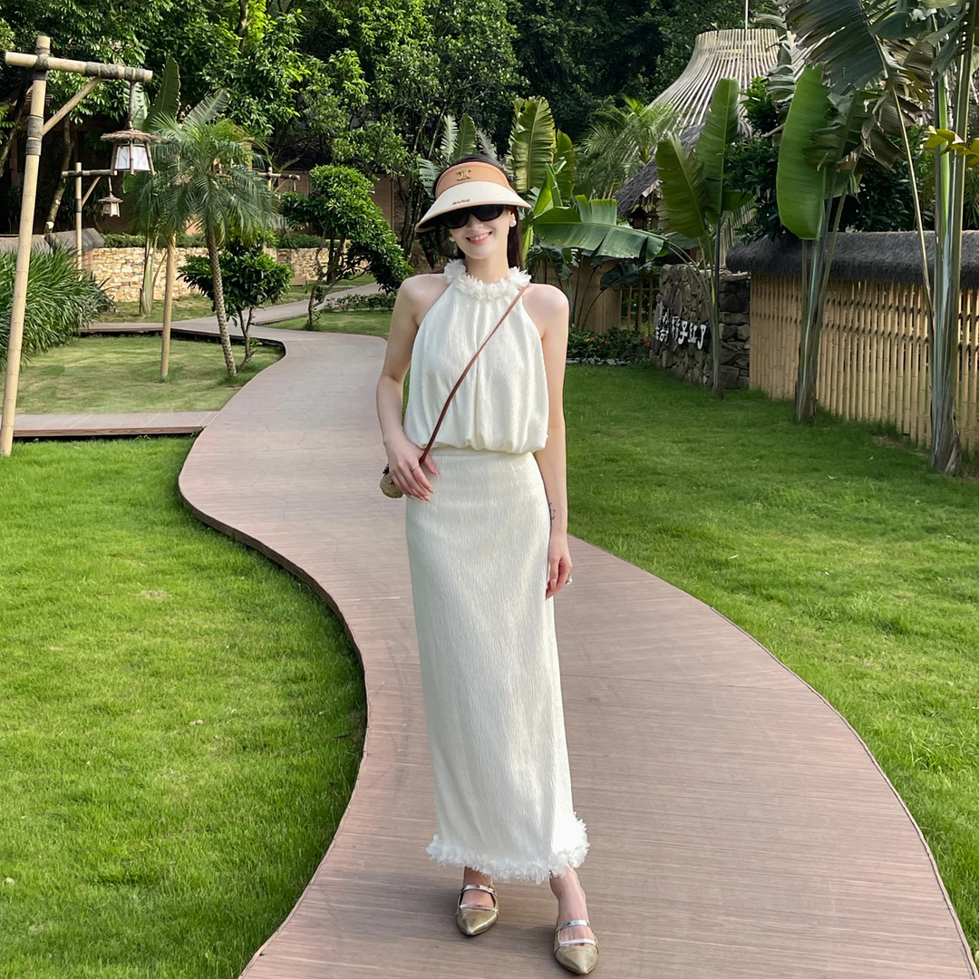 现货【菲斯酒庄】新款上新显瘦气质两件套LZ1224