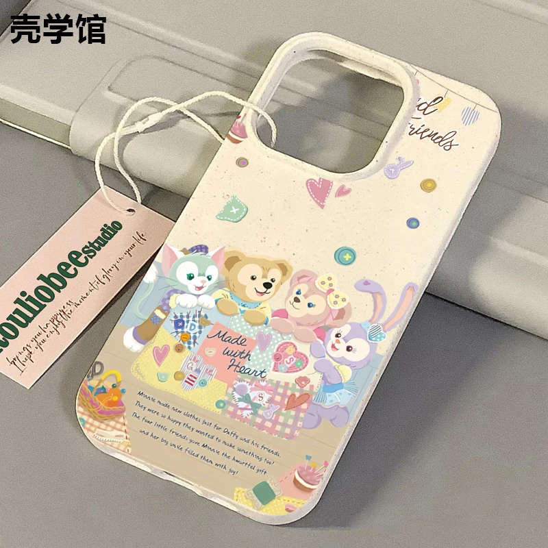 壳学馆露营星黛露适用苹果15手机壳iPhone14promax小麦软胶13简约