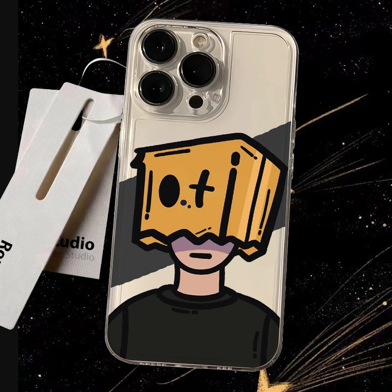 社恐男孩苹果iPhone15/14promax手机壳13/12软11/xs/7/8plus6防摔
