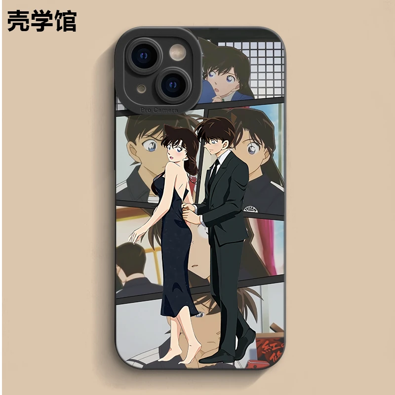 壳学馆新一小兰适用苹果15手机壳iphone14promax防摔软13创意12潮