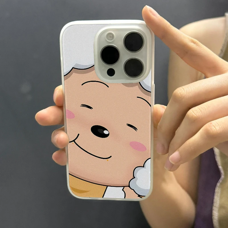 壳学馆可爱懒羊羊适用苹果15手机壳iPhone14promax大孔13防摔潮12
