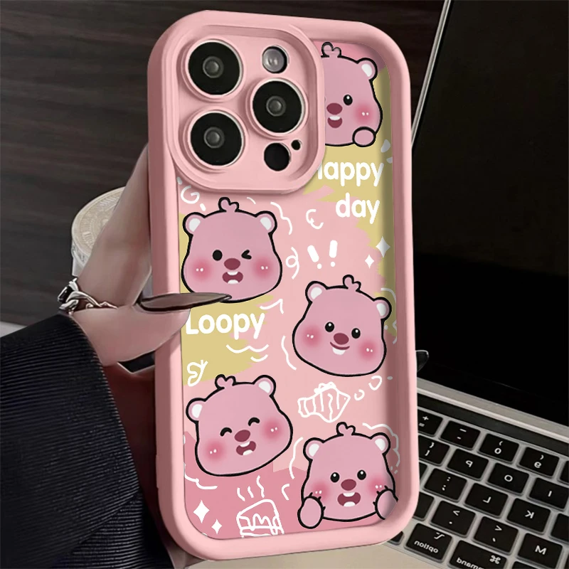 可爱小海狸iphone15苹果14promax手机壳华为OPPO荣耀vivo红米13女