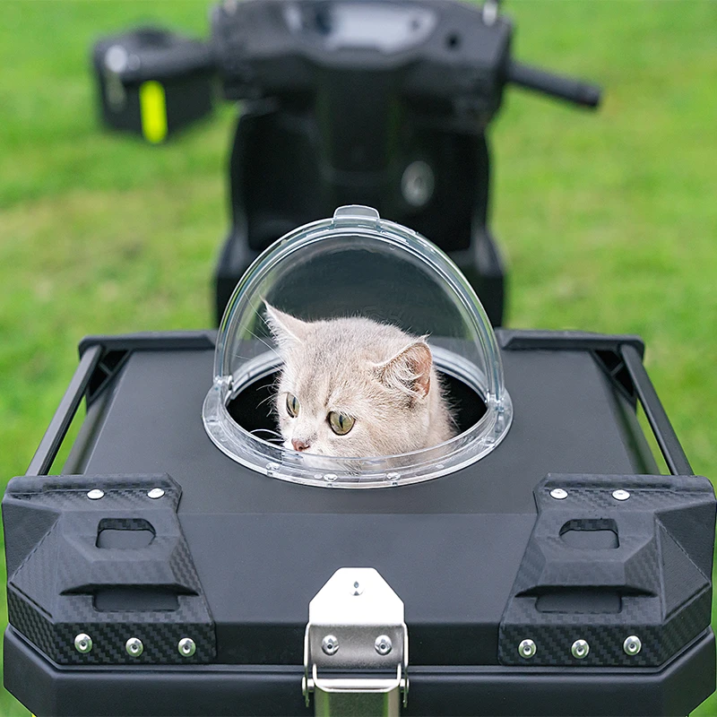 MTN骑行超大小型可携宠物箱摩托车尾箱pp防水大容量电动车后备箱