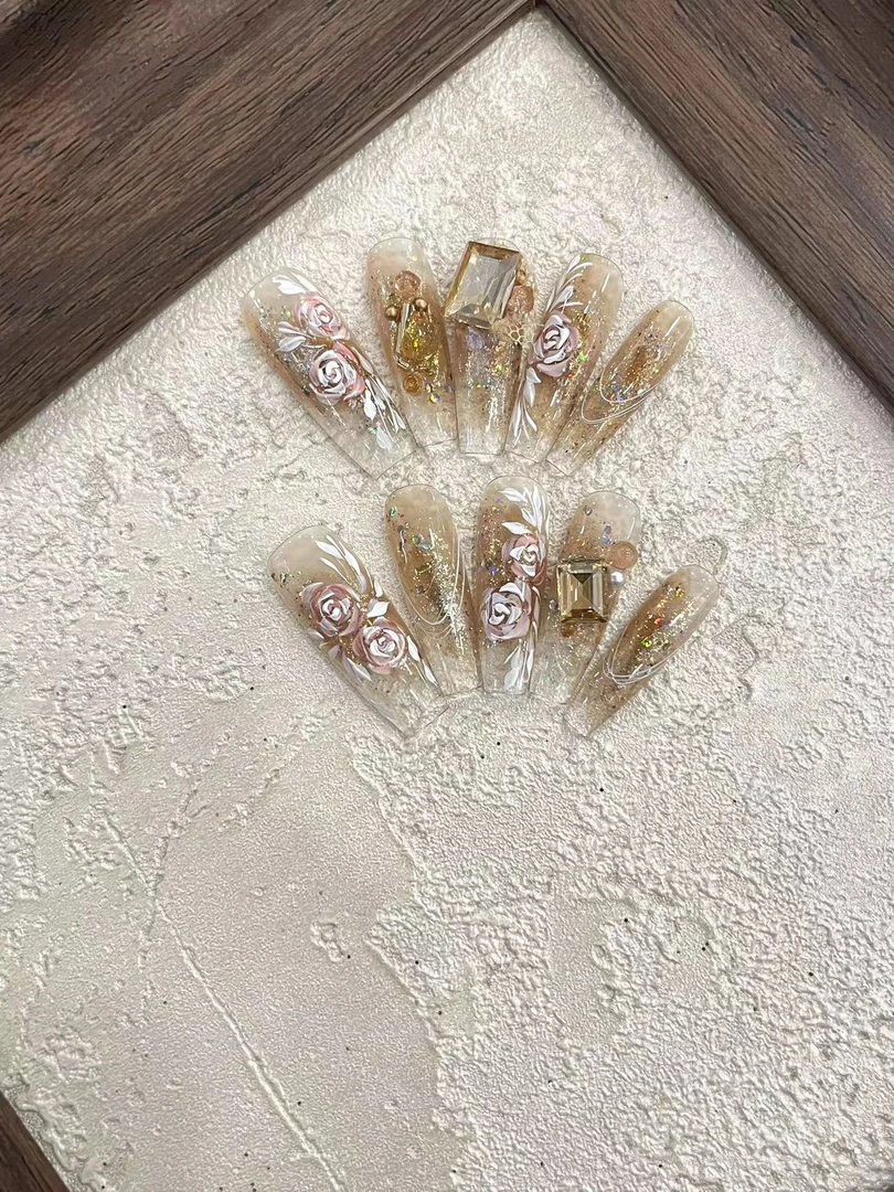 【秋日来信】 呼呼纯手工穿戴甲789