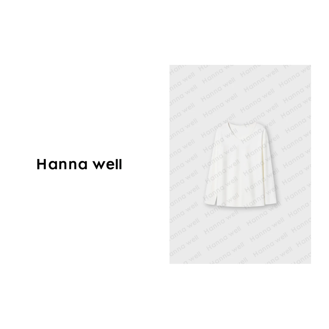 35号【年中狂欢】不退换！鹅蛋领T恤 德绒磨毛保暖柔软 07-大白Tee