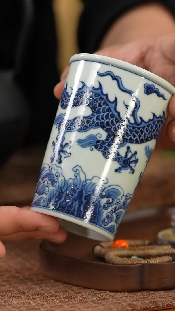 【闪购商品】杯又见到你——龙纹可乐杯