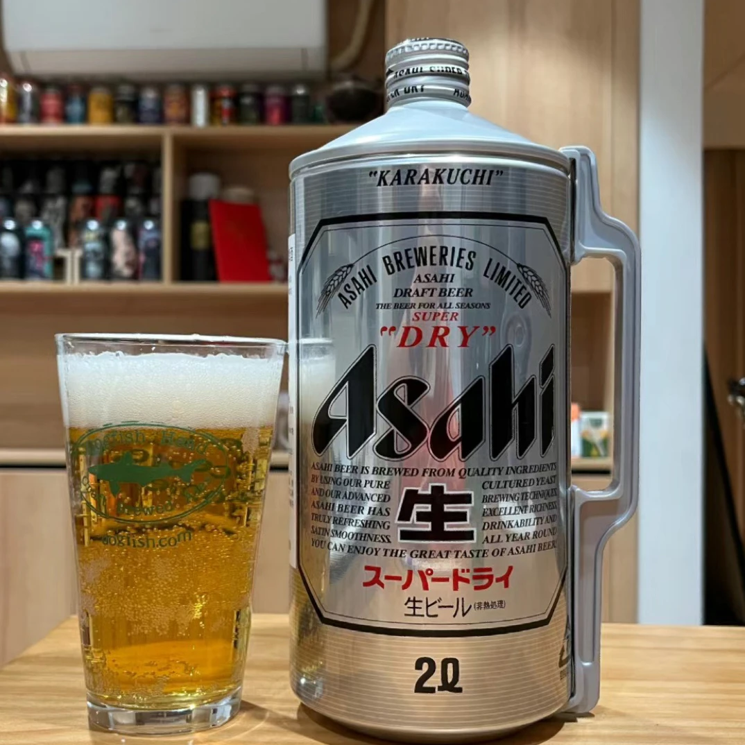 朝日啤酒2L大罐啤酒同城送