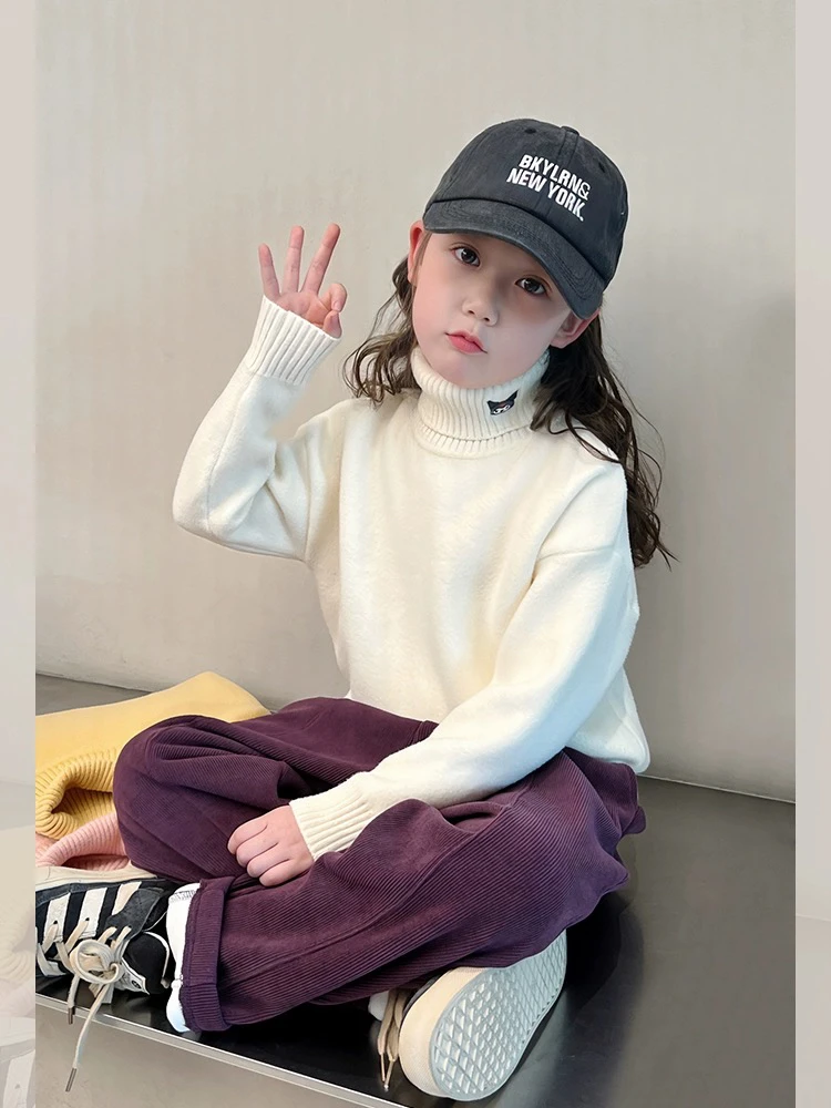 2023冬季加厚一体绒毛衣