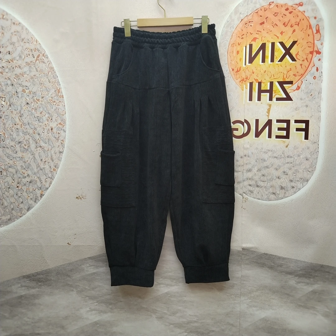 9165新之峰新款上新休闲时尚宽松舒适哈伦裤