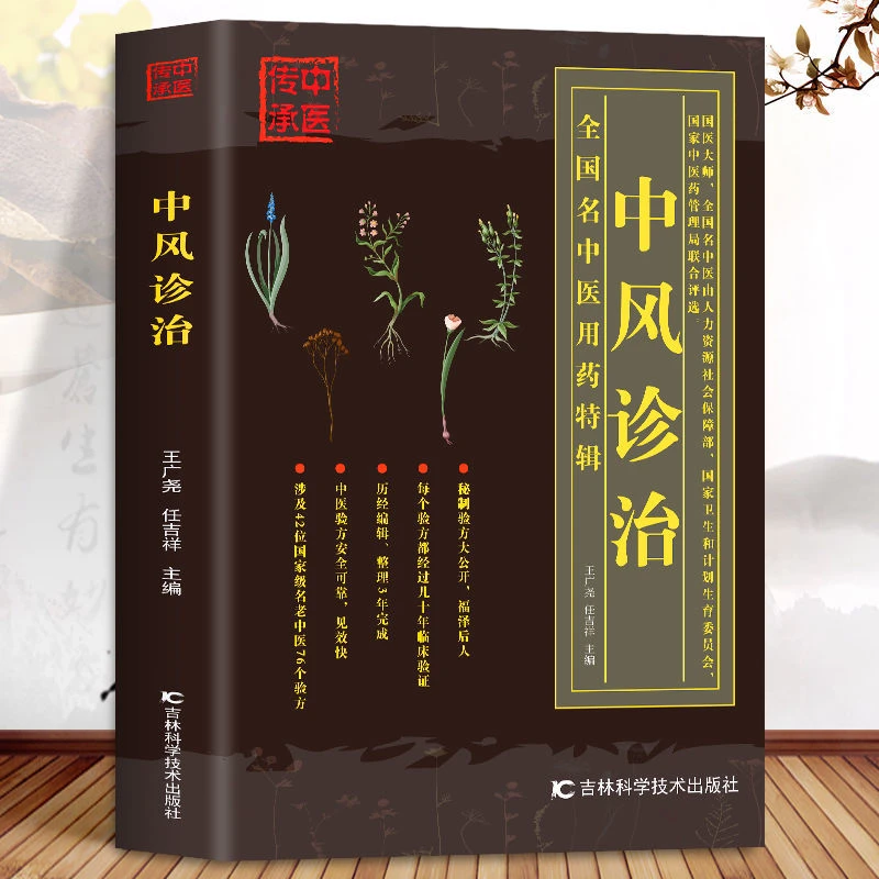中风诊治 中医基础脑中风老中医验方处方临床经验瘫痪半身不遂