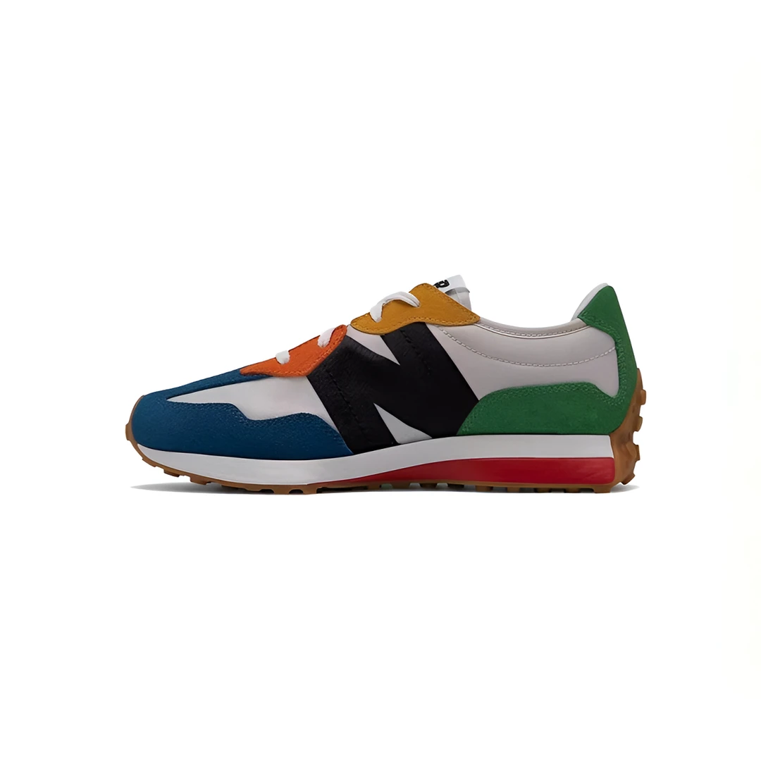 全新正品 NEW BALANCE/NB 327系列多彩色复古儿童运动鞋 GS327PBA