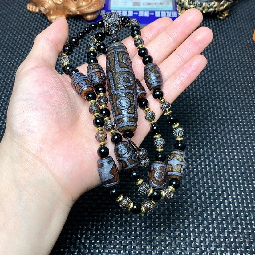 【闪购商品】玛瑙/玉髓项链未镶嵌墨*江