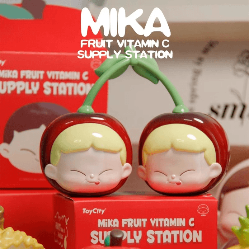 【提莫】MIKA  水果维c系列盲盒潮玩摆件