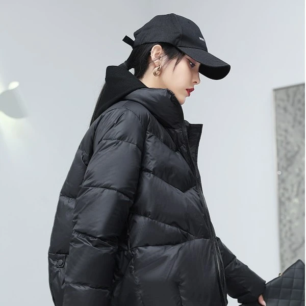 【清欢服饰】羽绒服短款时尚休闲冬季3859~