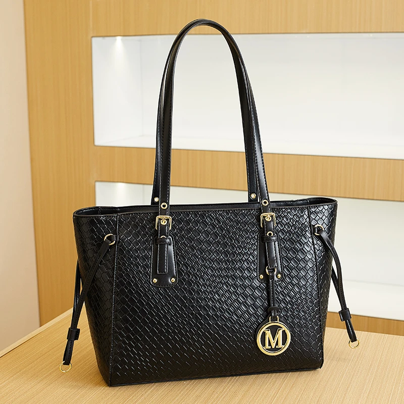 大包女2025新款手提真皮女包时尚大容量单肩包女高级感通勤托特包