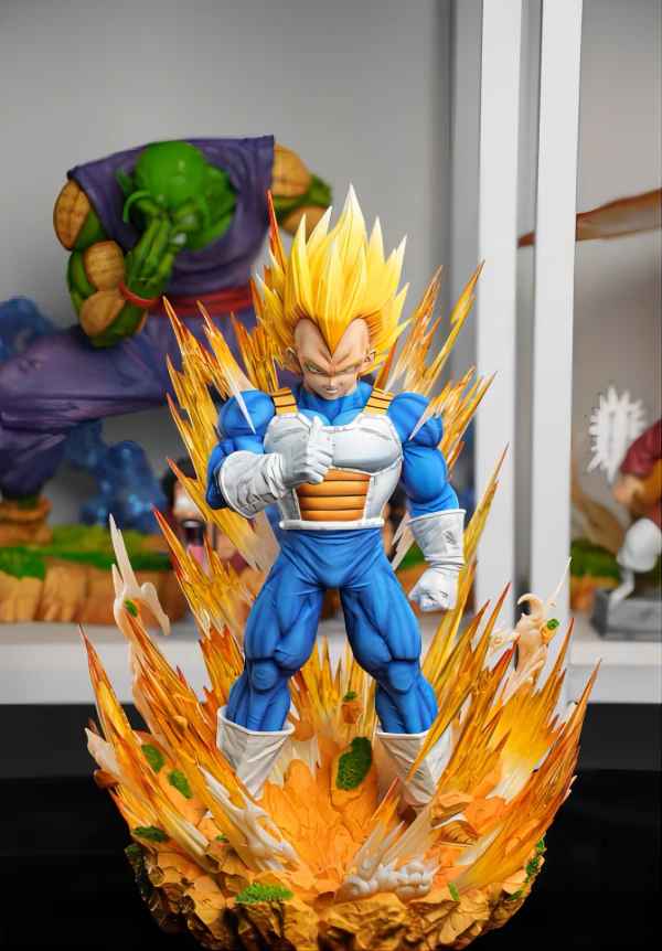 七龙珠手办CS贝吉塔36CM宇宙服那美克星七龙珠GK手办模型