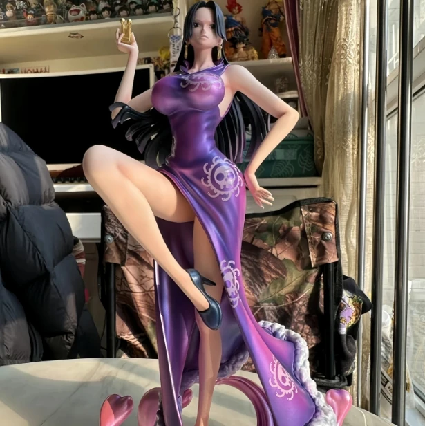 海贼王C2女帝汉库克25cm双头雕海贼王动漫礼品GK手办摆件雕像礼物