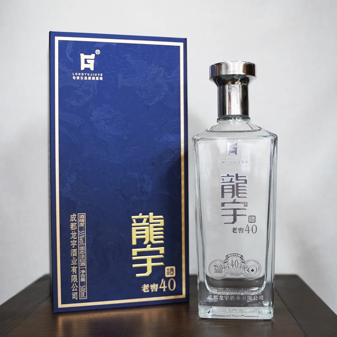 龙宇【老窖40】原浆固态发酵 纯粮酿造 礼盒装55度500ml