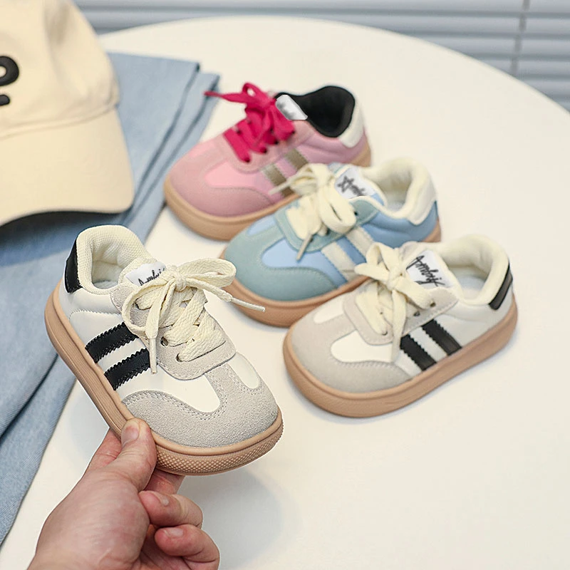 春秋春季儿童运动鞋学步鞋男女童防滑软底休闲板鞋小白鞋宝宝童鞋