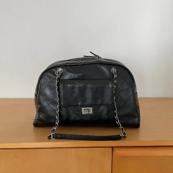 【佐伊甄选】SK-62616-黑色轻奢女士时尚复古小众百搭腋下斜跨包