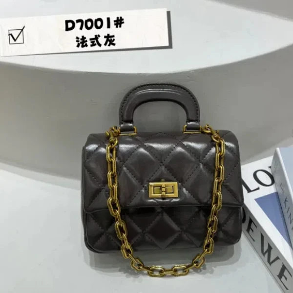 【佐伊甄选】ZT-D7001-法式灰轻奢女士时尚百搭气质通勤腋下斜跨包