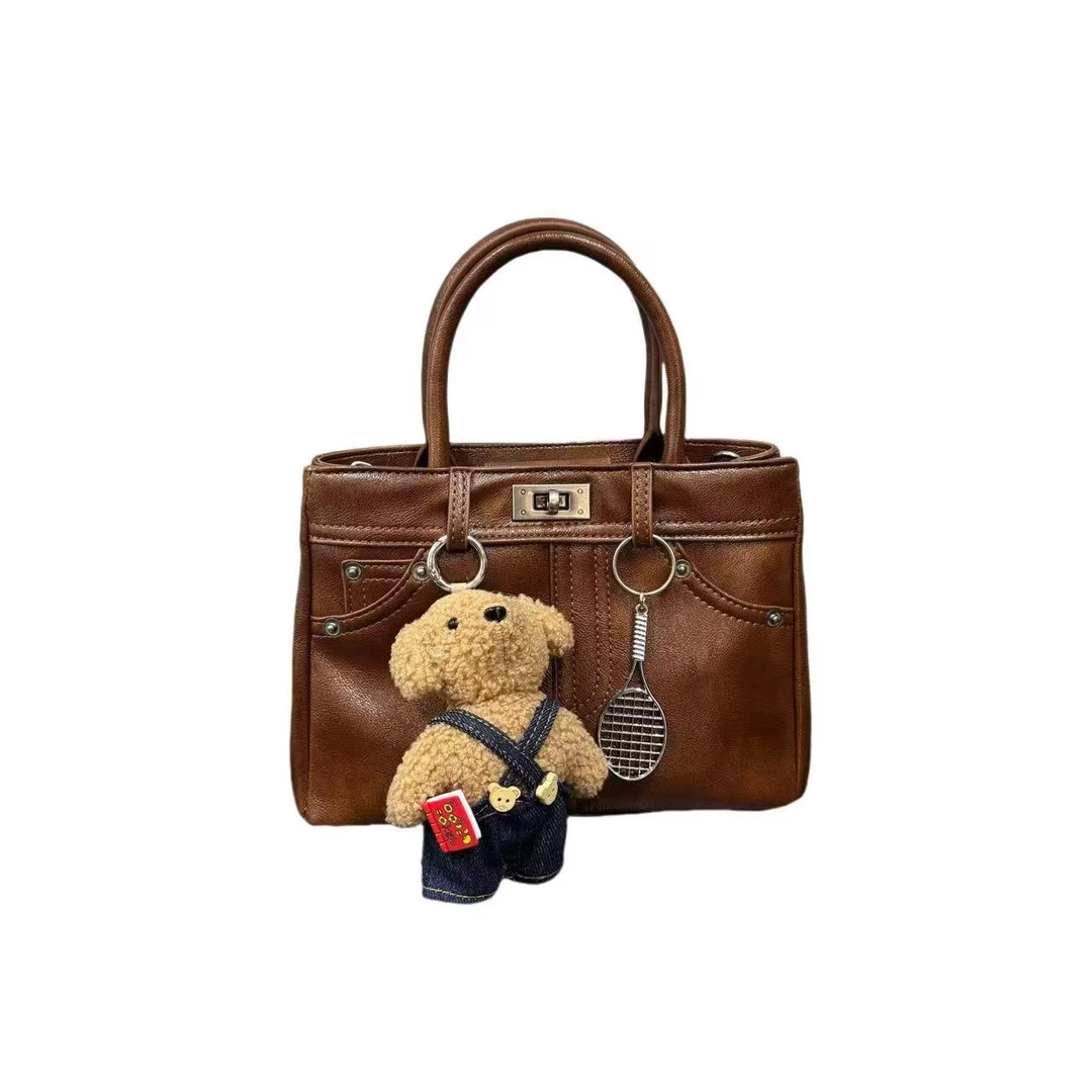 【佐伊甄选】QYX-9667-焦糖色轻奢女士时尚百搭单肩腋下斜挎包包