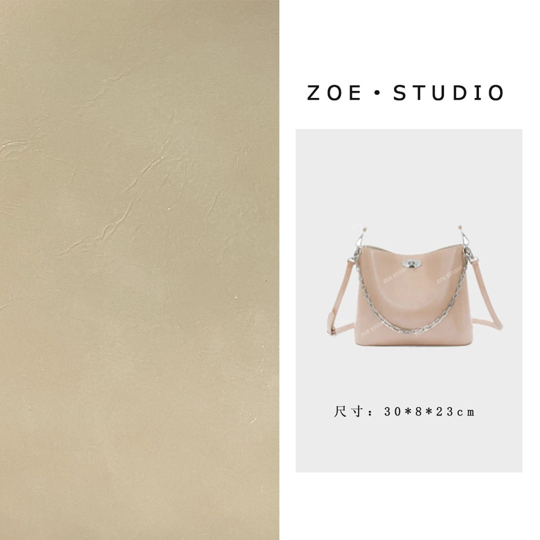 【佐伊甄选】BF-66217-奶茶色轻奢女士时尚气质经典小众斜跨包包