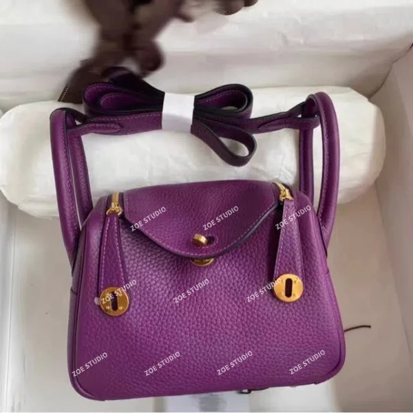 【佐伊甄选】XKY-6812-紫色轻奢女士时尚气质小众休闲腋下斜跨包