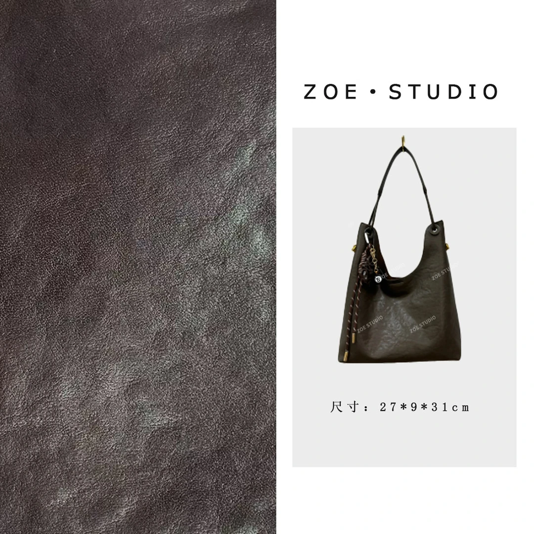 【佐伊甄选】QYX-9585-1-深咖轻奢女士时尚百搭通勤腋下斜挎包