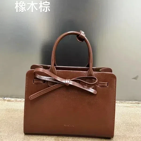 【佐伊甄选】SK-92087-橡木棕轻奢女士时尚小众百搭单肩气质托特包