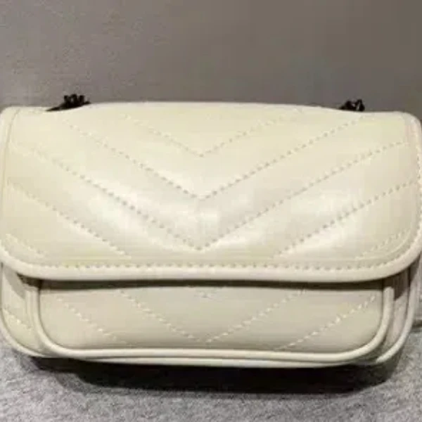 【佐伊甄选】LZ-9025-米白色轻奢女士时尚复古气质小众腋下斜跨包包