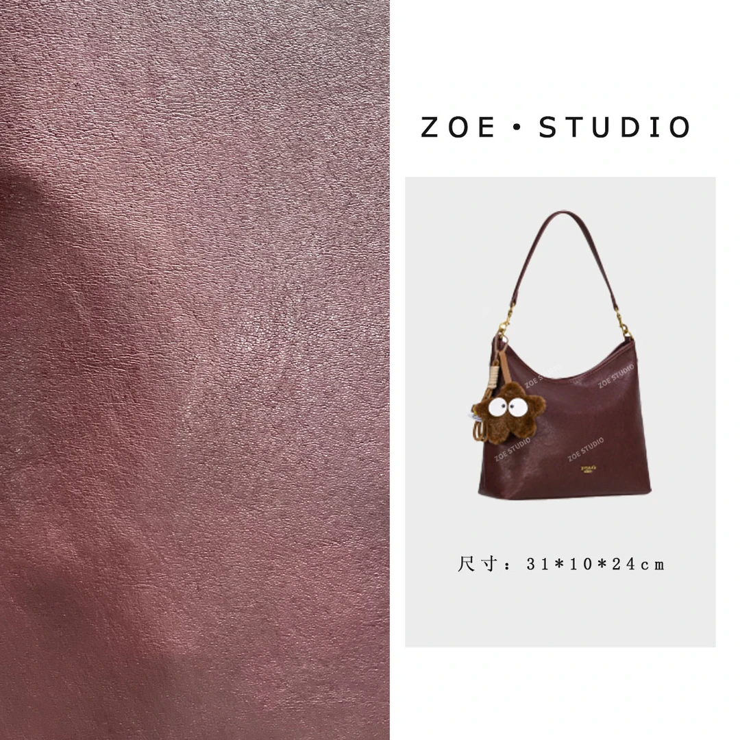 【佐伊甄选】GQ-2923-安可拉红春秋韩版时尚单肩手提女包轻奢真皮