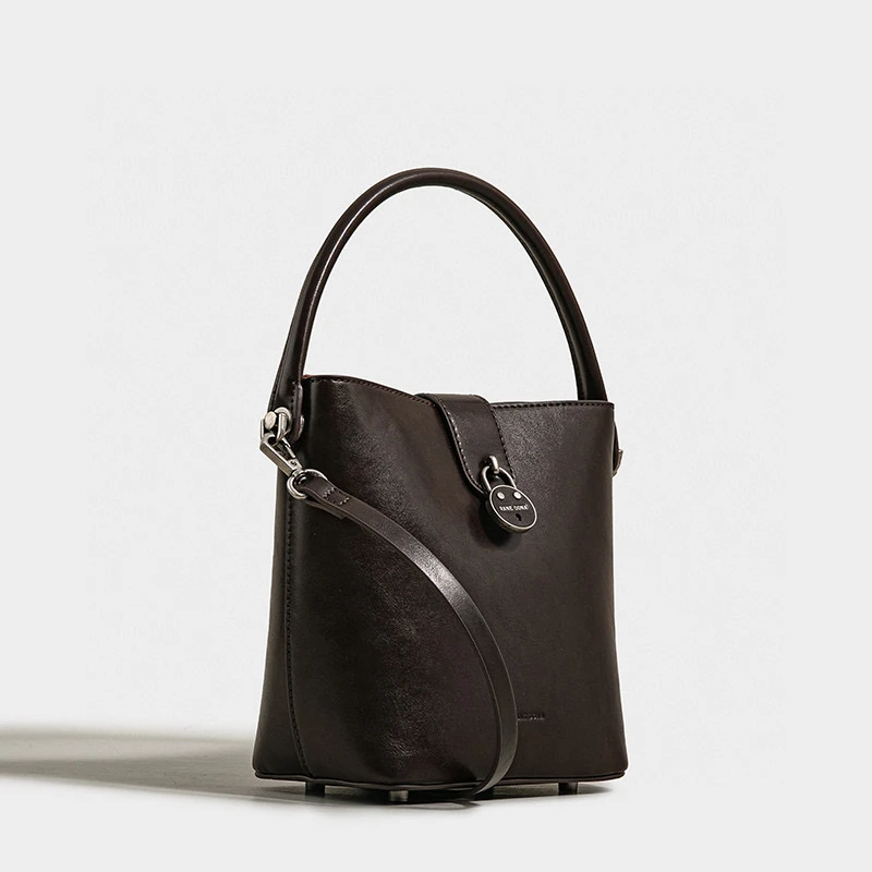 【佐伊甄选】SK-82703-咖啡时尚简约通勤休闲韩版气质托特包夏季