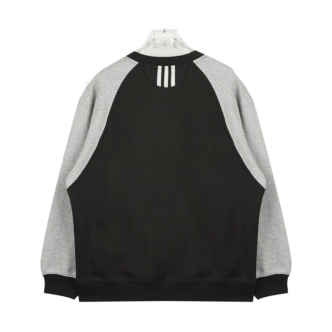 【清货款】秋冬休闲发泡印花宽松长袖运动潮流圆领卫衣