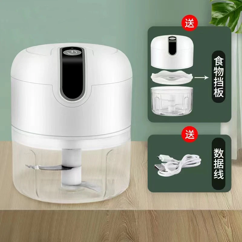 电动捣蒜泥神器蒜末辣椒压蒜器蒜蓉搅碎器小型打大蒜机姜末搅蒜