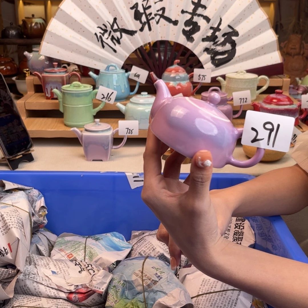 全手工艺陶瓷茶壶微瑕291