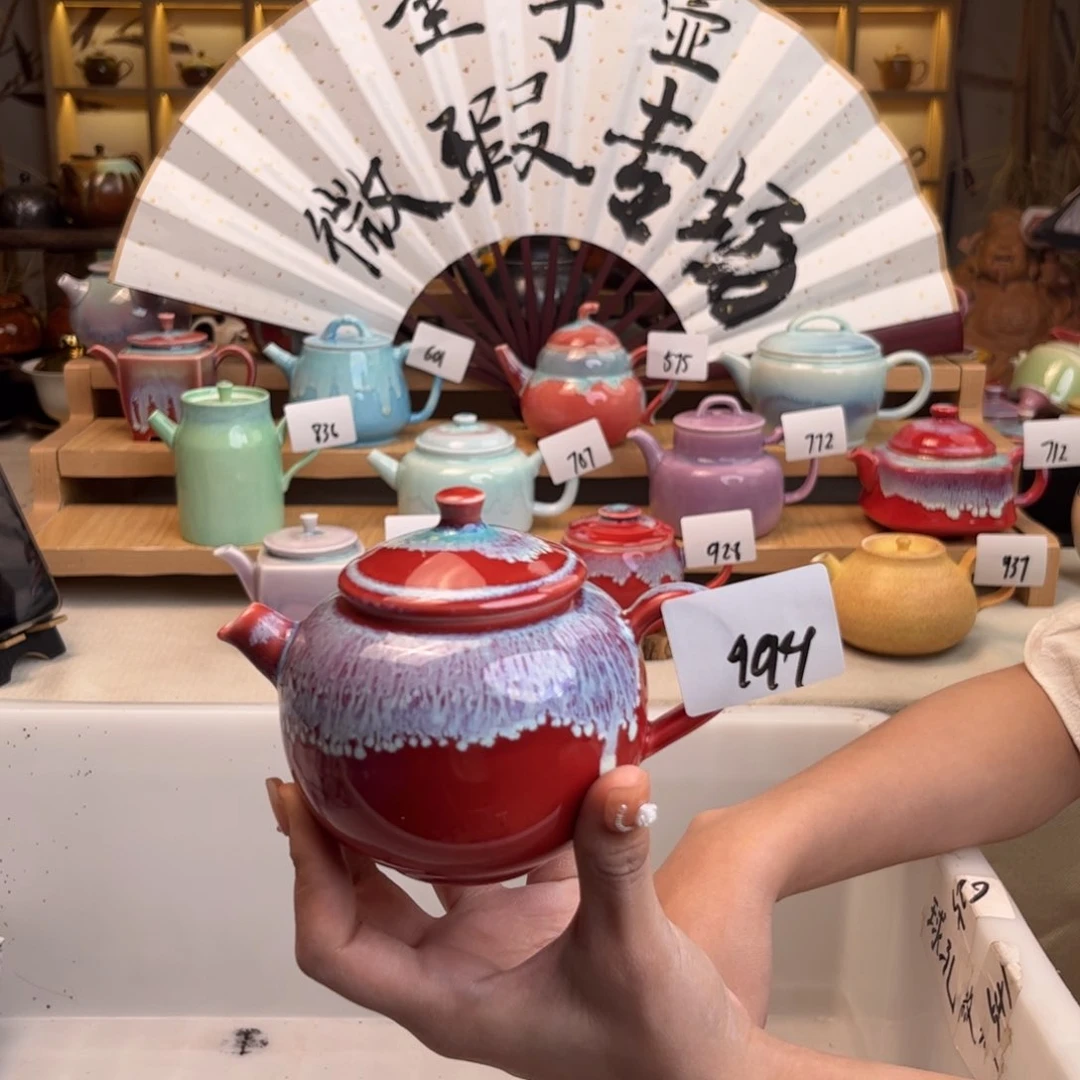 全手工艺陶瓷茶壶，994