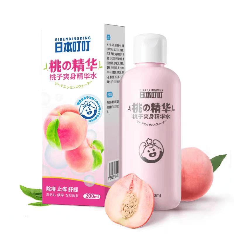 日本叮叮桃子爽身精华水