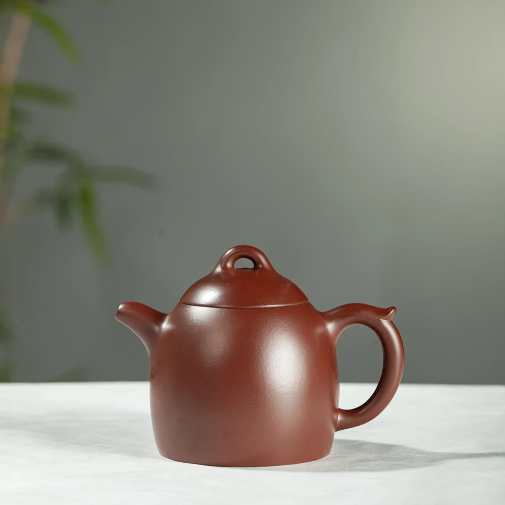 秦权壶，冰紫泥，手工制作赵辉