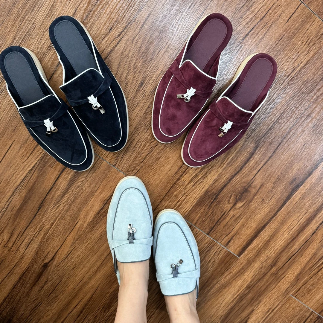 【LP包条乐福鞋】LP03时尚经典百搭女士半拖乐福鞋C7老钱风必备女鞋