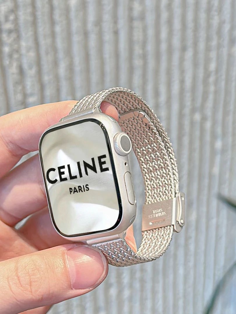 适用华为WATCH FIT3手表表带fit2麦穗爱心纹金属腕带fit男女夏天